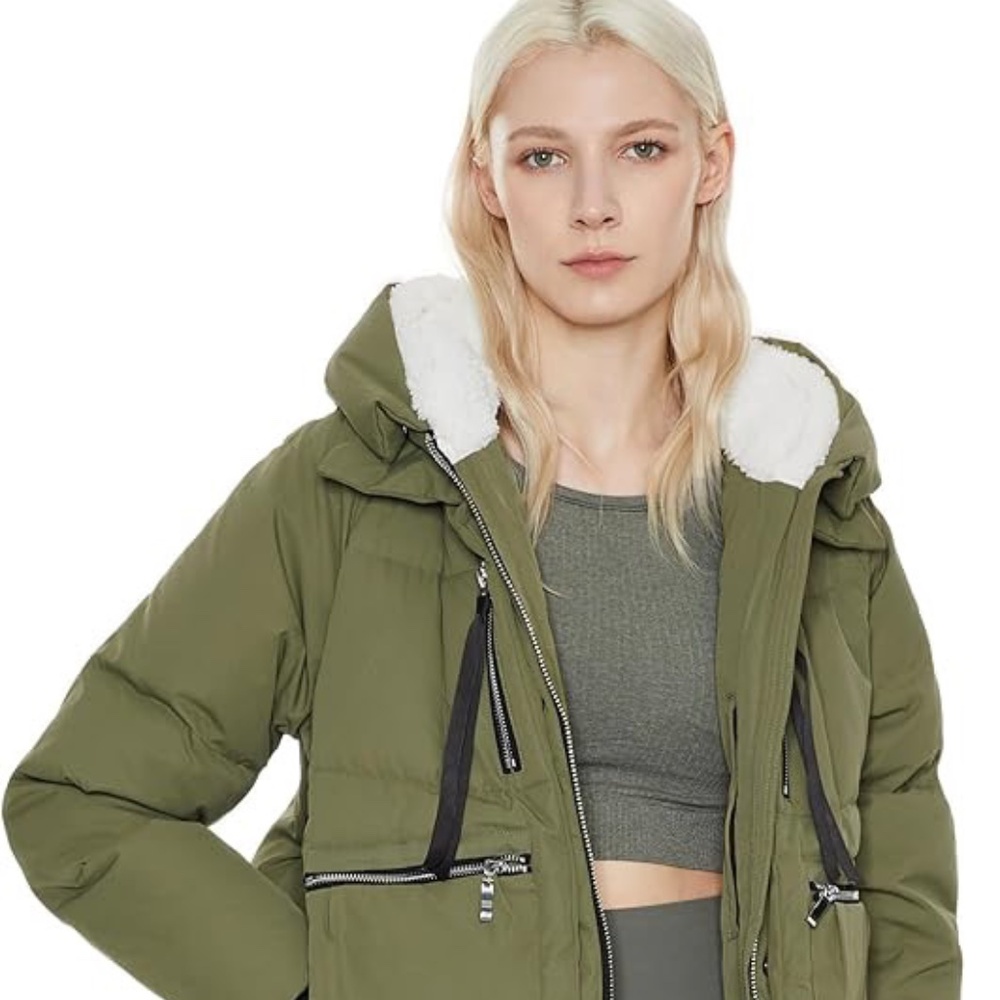 Orolay Womens Thickened Down Jacket, new, sz small